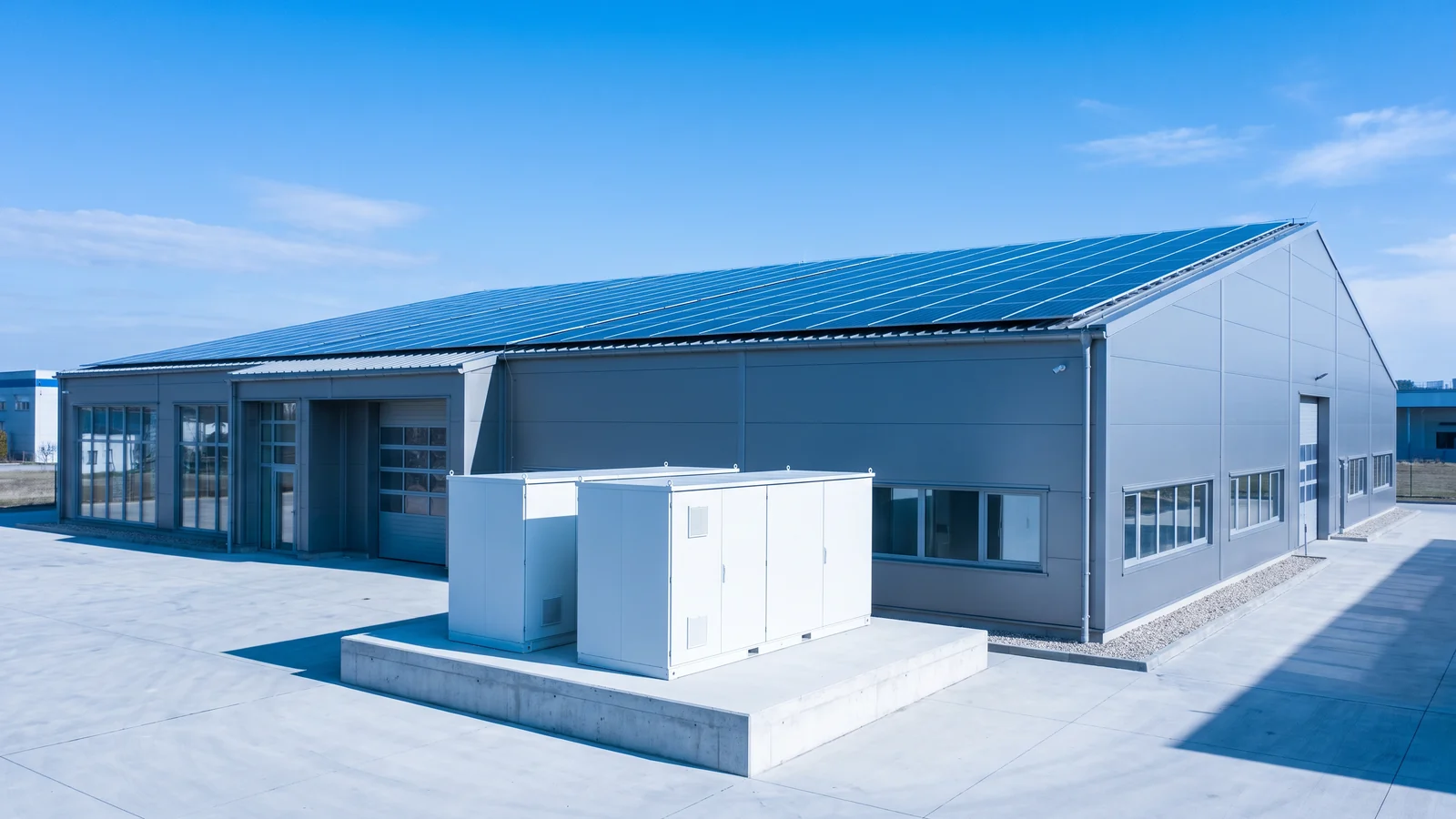 GoodWe 112 kWh — Magazyn energii dla większego zakładu z instalacją PV