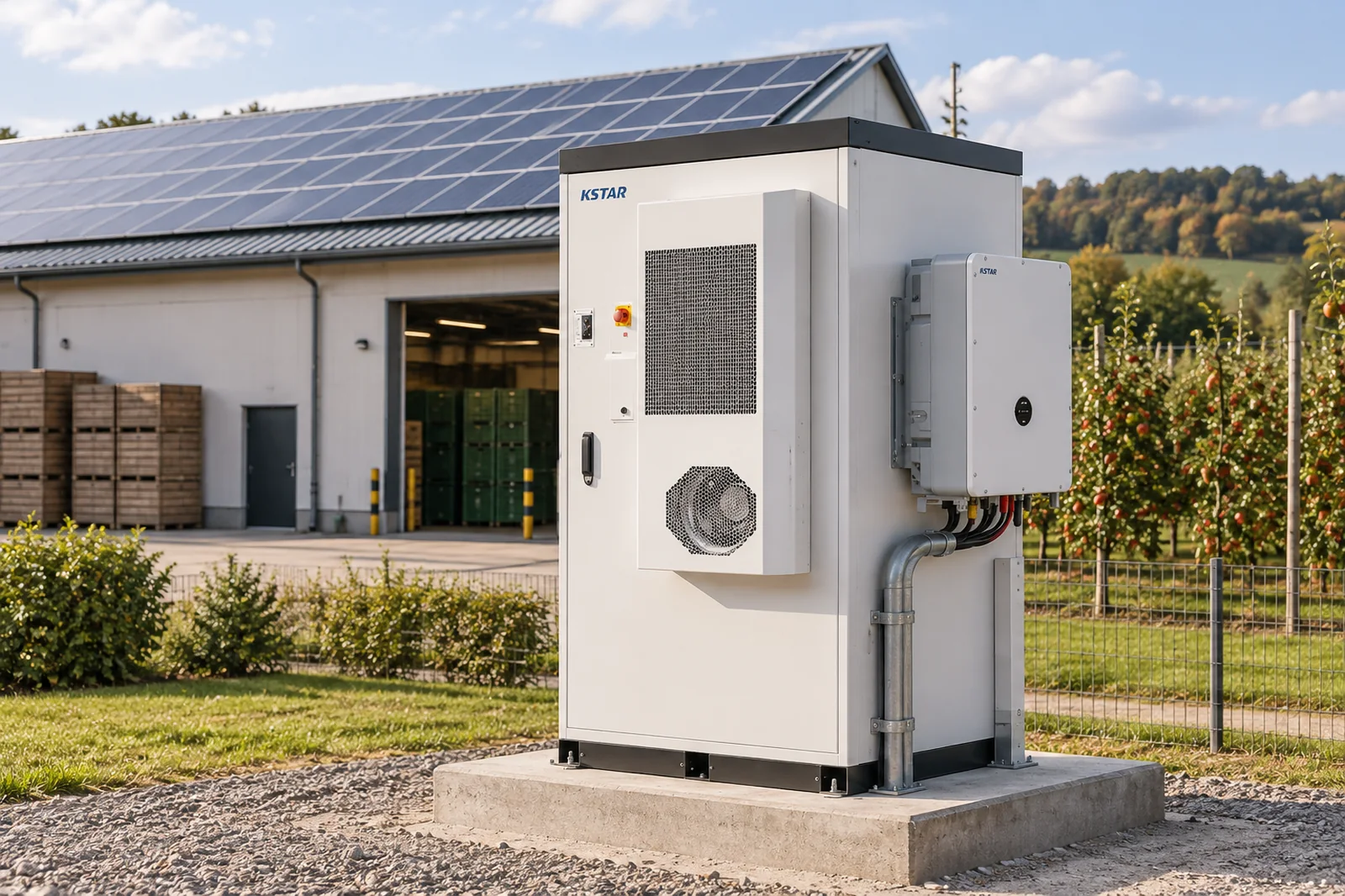 KSTAR BluePulse 120 — Magazyn energii dla przetwórstwa z fotowoltaiką