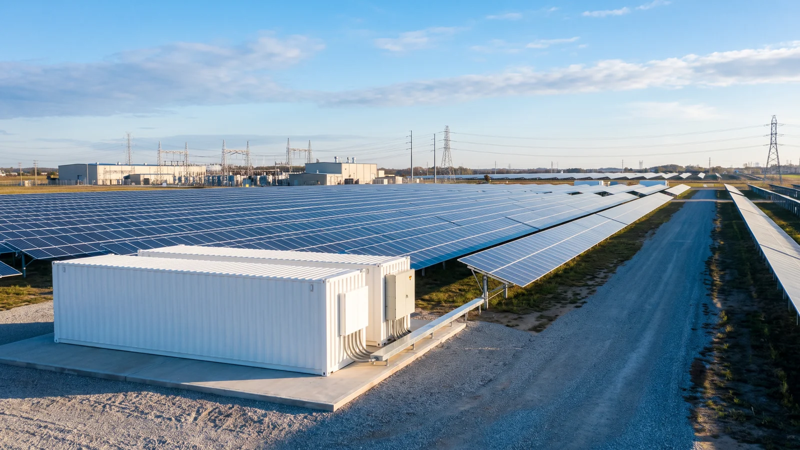 LONGi Hi-MO 261 kWh — Magazyn energii przy farmie fotowoltaicznej