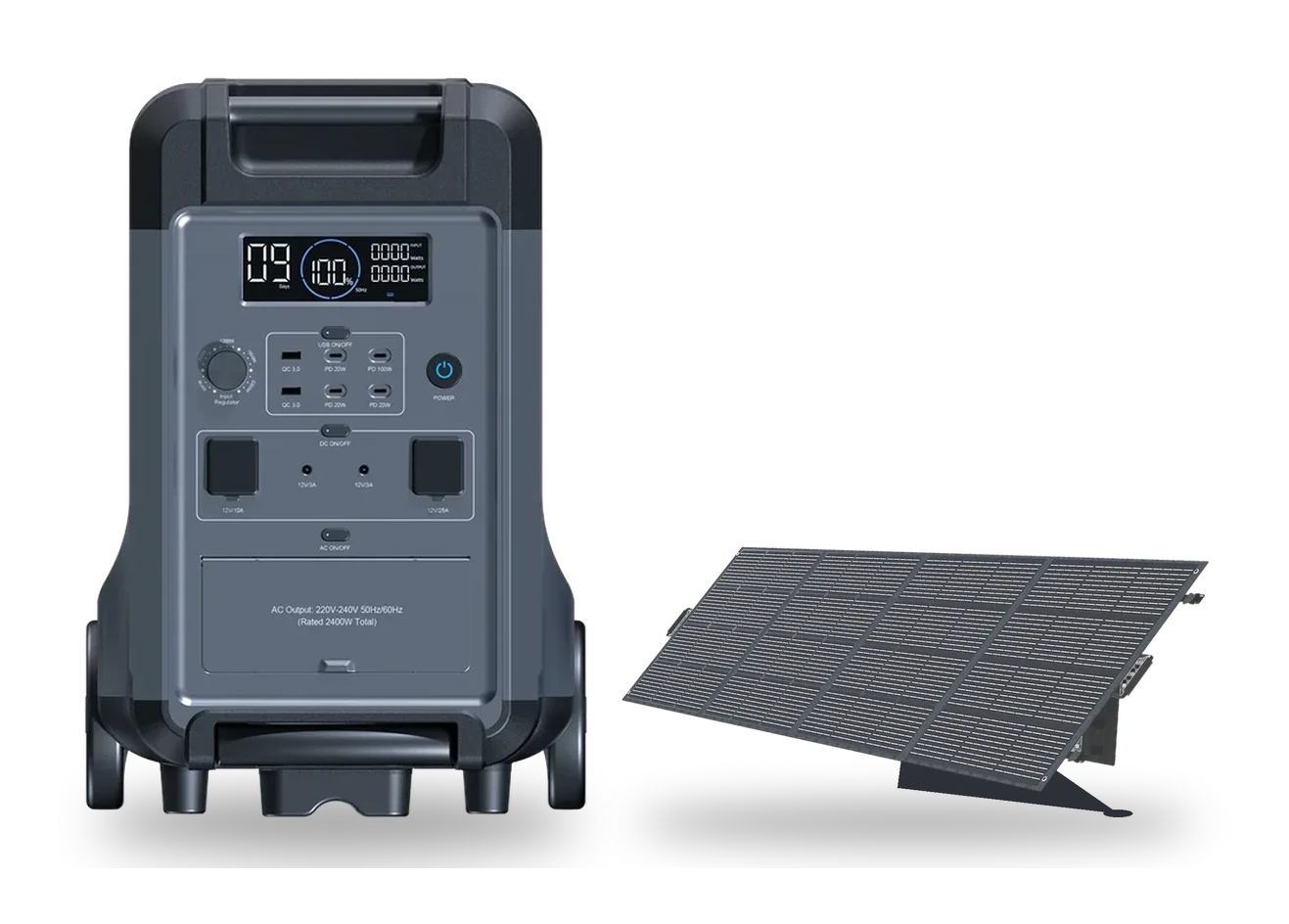 ABOK Ark3600 z panelem solarnym 400 W