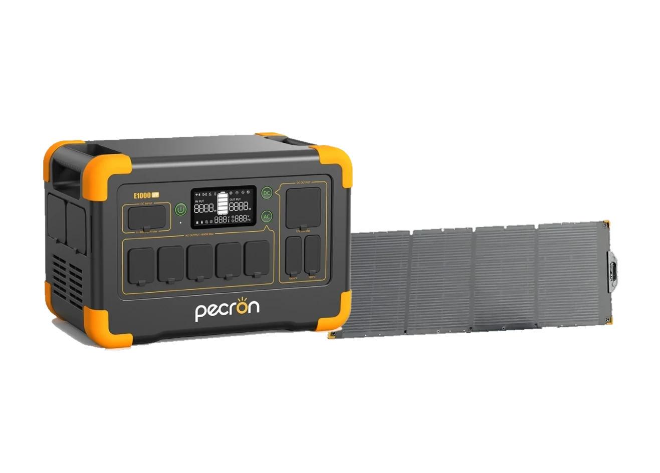 PECRON E1000 z panelem solarnym 200 W