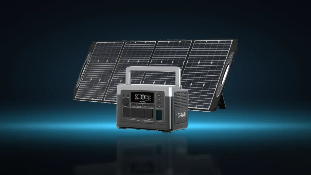 Panele Oukitel 200 W i 400 W - porównanie ładowania stacji zasilania
