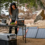 Stacja 2 kWh + panel 400 W na działkę – analiza weekendowego zestawu bez przyłącza