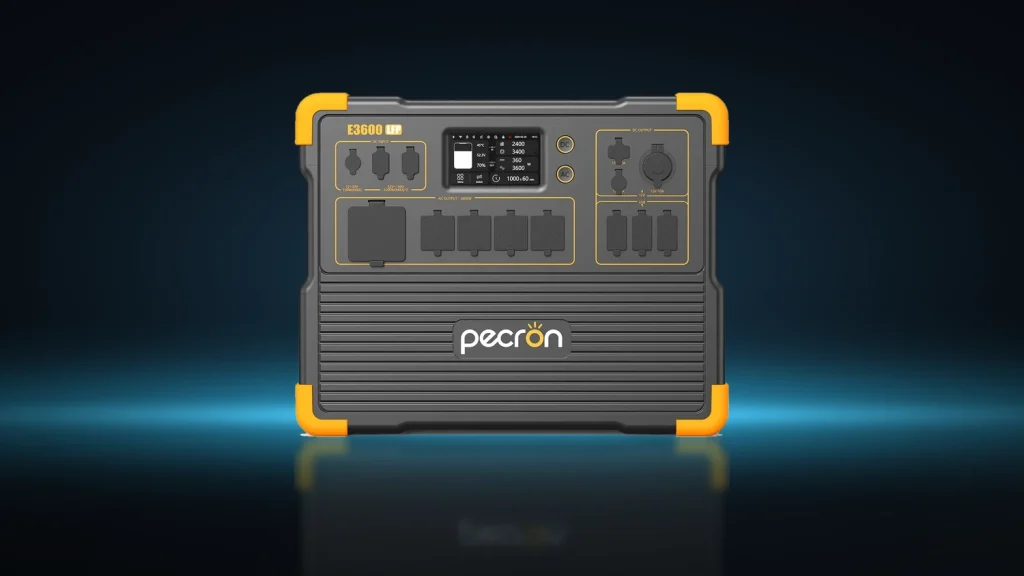 Stacja zasilania Pecron E3600 3072 Wh i 3600 W do backupu domu i warsztatu