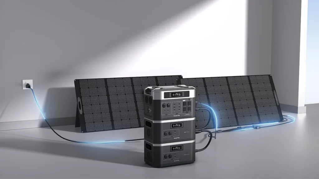 Modułowe stacje zasilania Oukitel BP2000 Pro i BP3000 z bateriami rozszerzającymi B2000