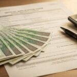 Banknoty 100 zł, formularz wniosku i kalkulator - dofinansowanie PME2 na magazyn energii